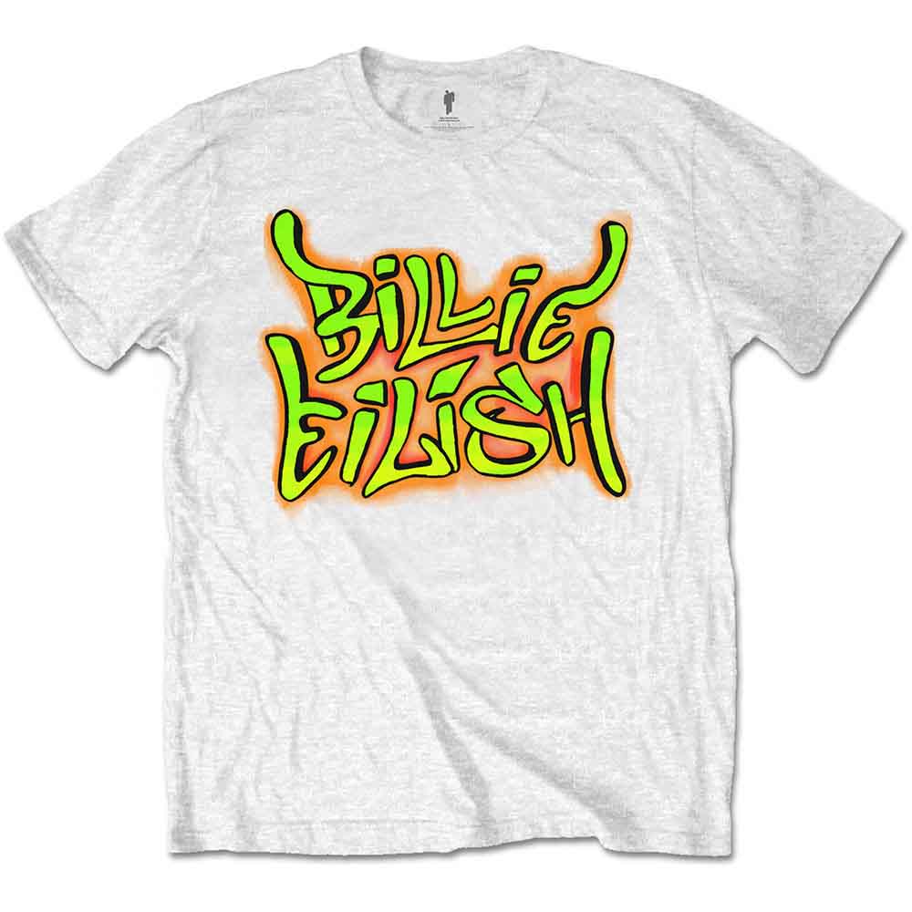 Billie Eilish Graffiti [T-Shirt] White