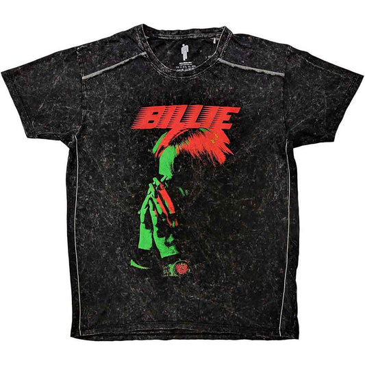 Billie Eilish Hands Face [T-Shirt] - Rock Band Apparel