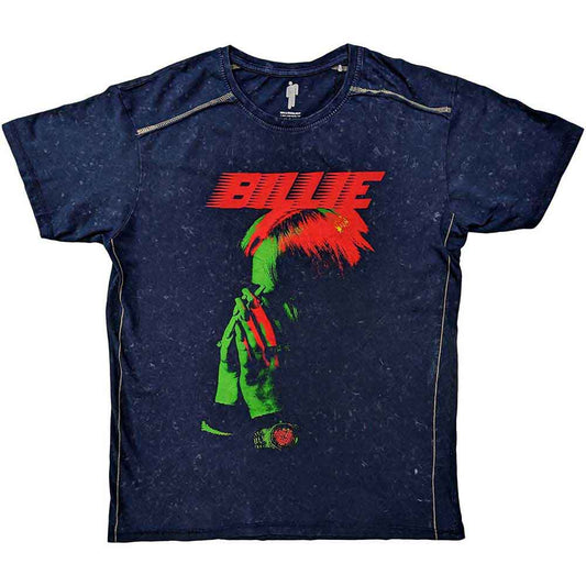 Billie Eilish Hands Face [T-Shirt] - Rock Band Apparel