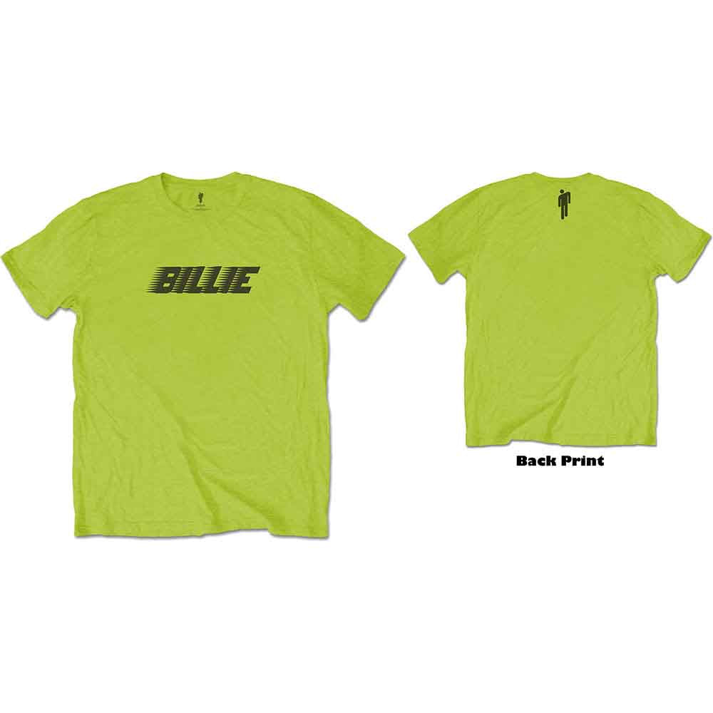 Billie Eilish Racer Logo & Blohsh [T-Shirt] Green