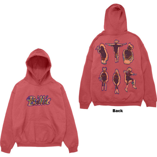 Billie Eilish Silhouettes [Sweatshirt] Red