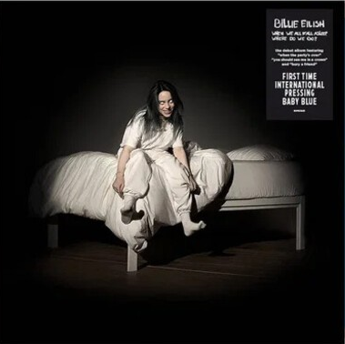 Billie Eilish - When We All Fall Asleep Where Do We Go (Limited Edition, International Pressing, Baby Blue Colored Vinyl) [Import] [Vinyl]