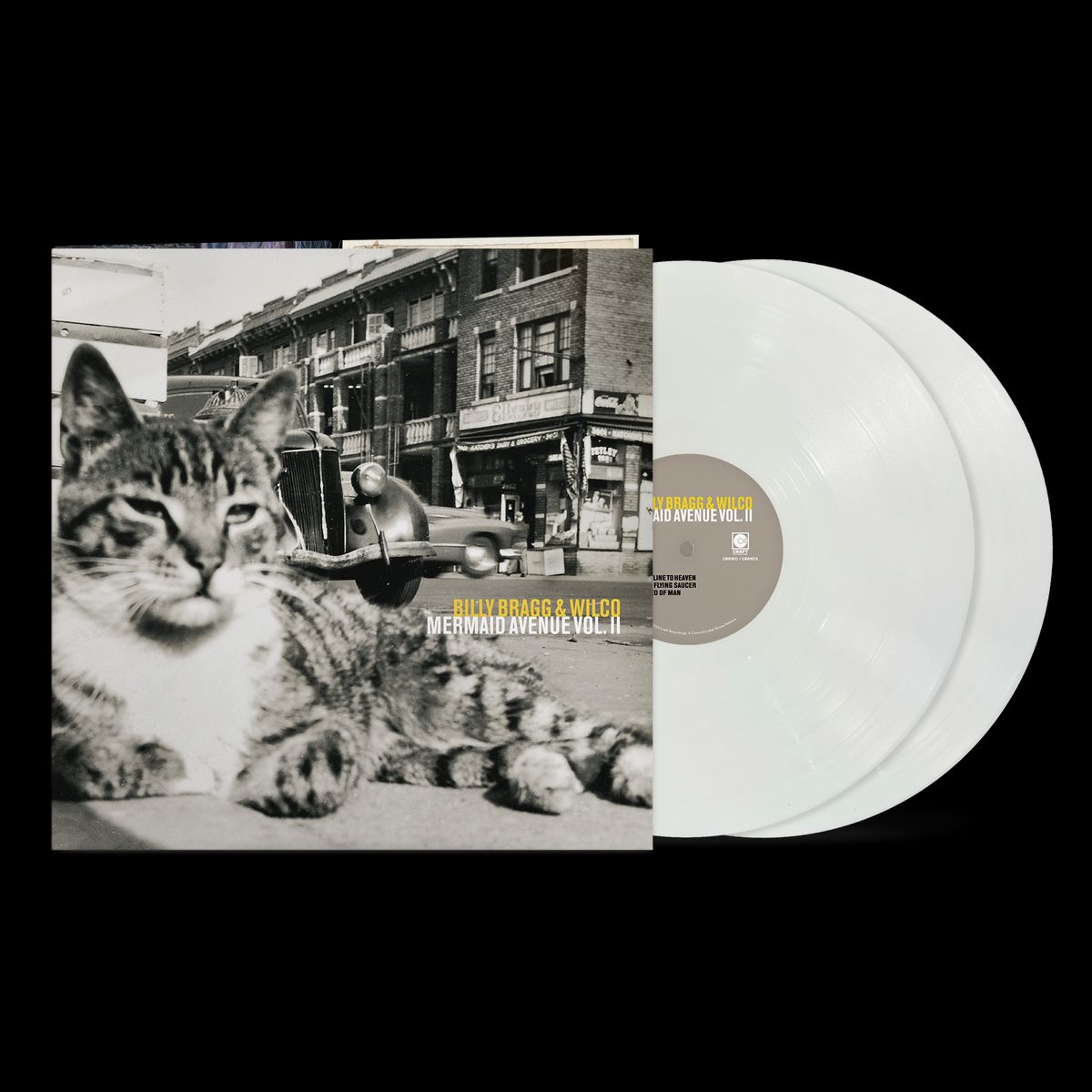 PRE-ORDER: Mermaid Avenue Vol. II (Limited, Indie Exclusive) [White Eco-Mix Vinyl] [2LP] [Vinyl]