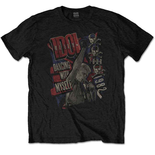Billy Idol Dancing with Myself [T-Shirt] - Rock Band Apparel