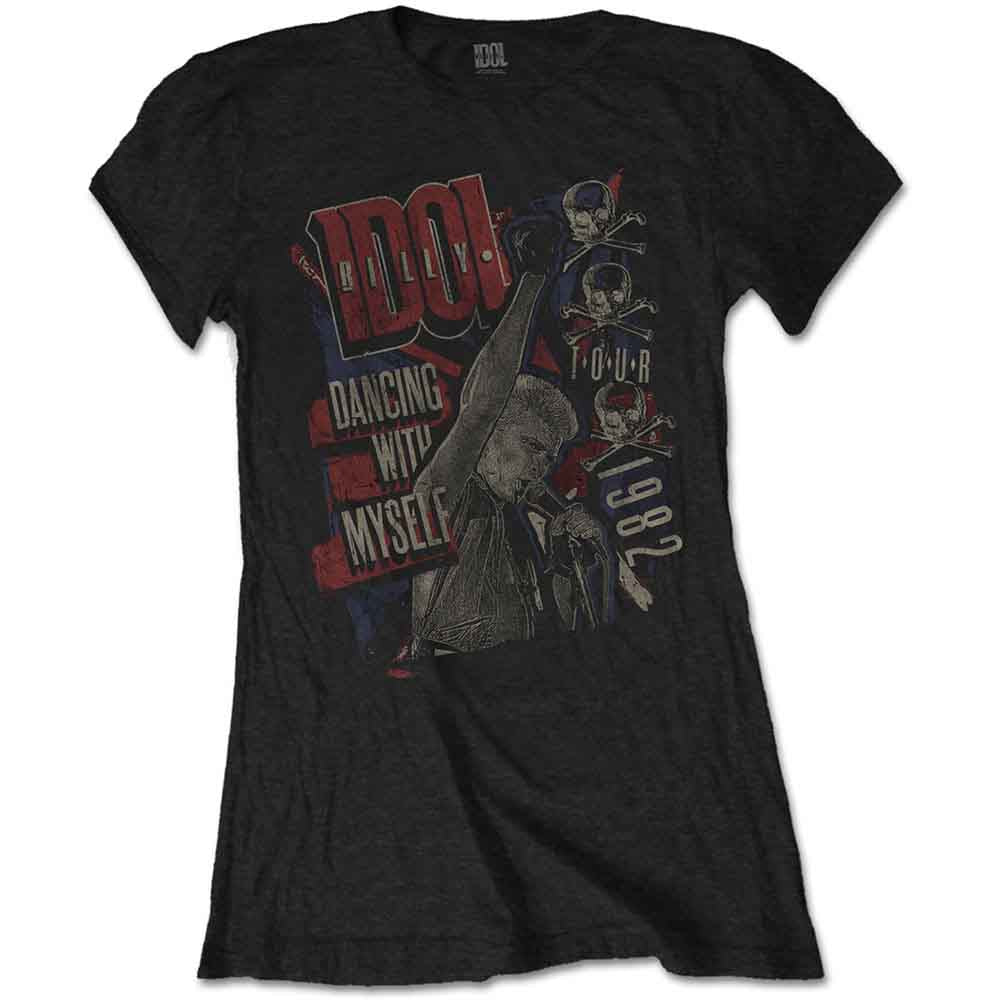 Billy Idol Dancing with Myself [T-Shirt] Black