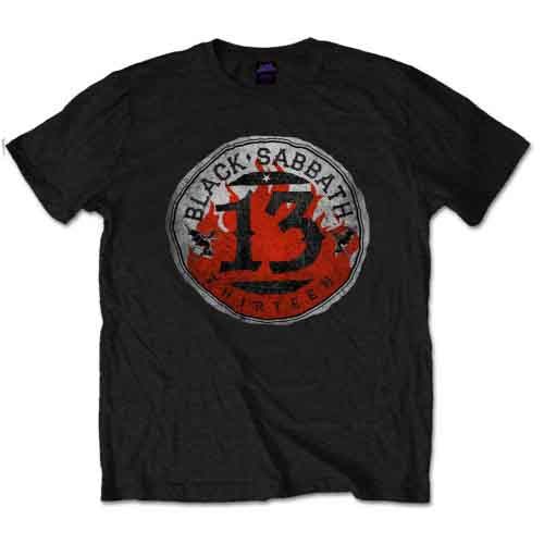 Black Sabbath 13 Flame Circle [T-Shirt] - Rock Band Apparel