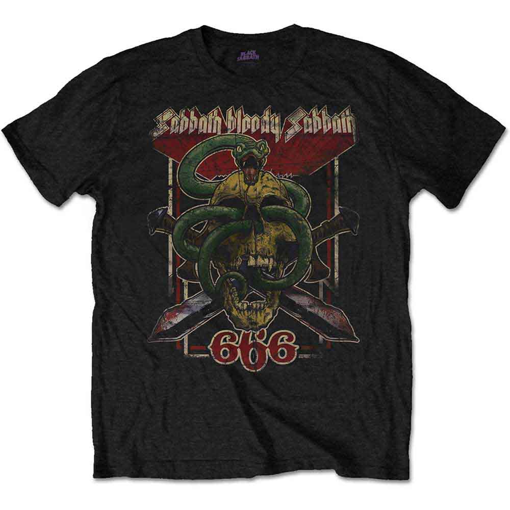 Black Sabbath Bloody Sabbath 666 [T-Shirt] - Rock Band Apparel