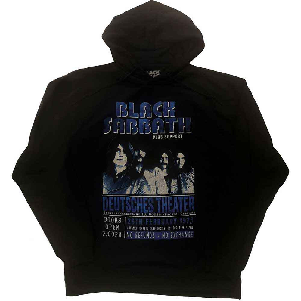Black Sabbath Deutsches '73 [Sweatshirt] - Rock Band Apparel