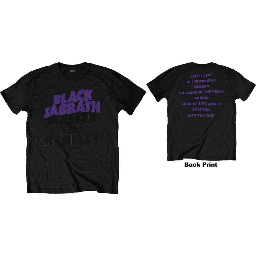 Black Sabbath Masters of Reality Album [T-Shirt] - Rock Band Apparel