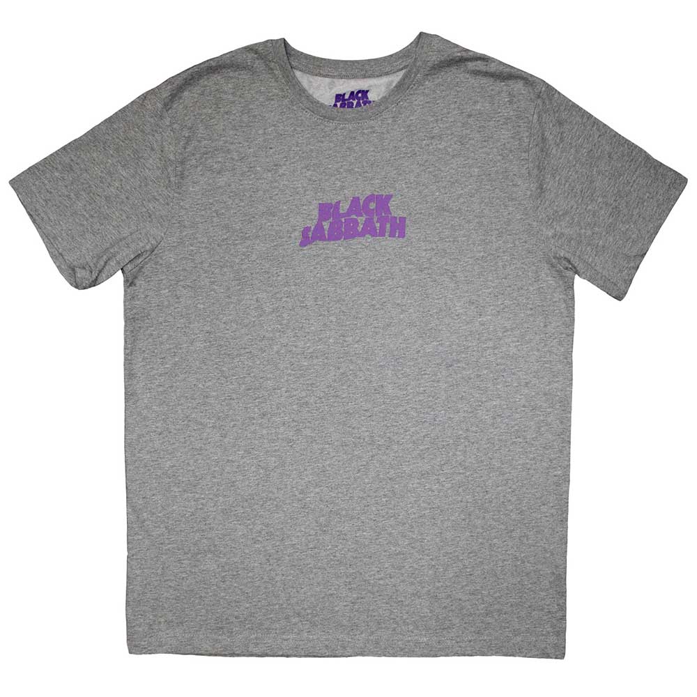 Black Sabbath Mini Wavy Logo [T-Shirt] Grey