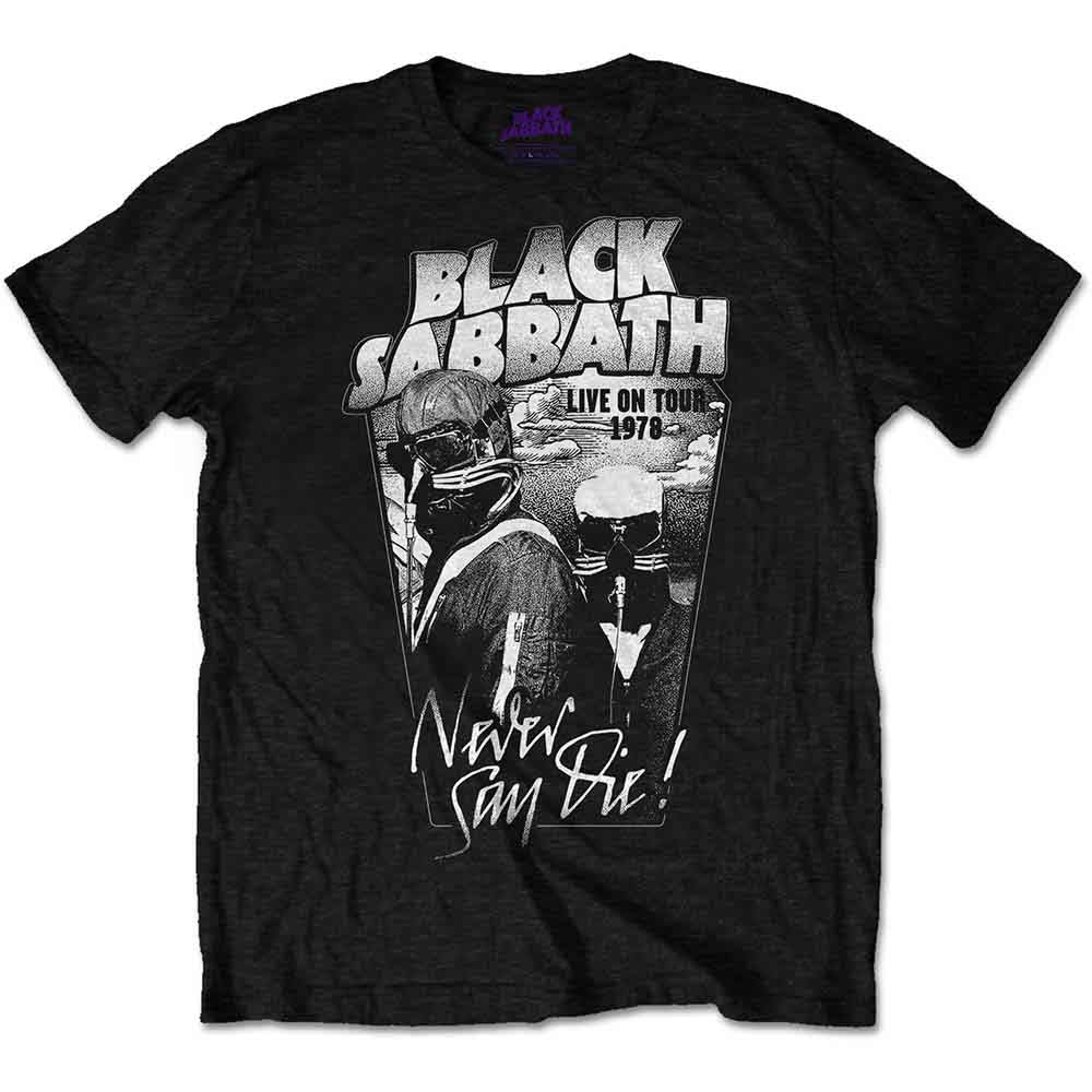 Black Sabbath Never Say Die [T-Shirt] - Rock Band Apparel