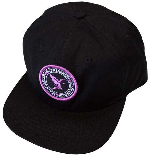 Black Sabbath Purple Daemon Emblem [Hat] Black