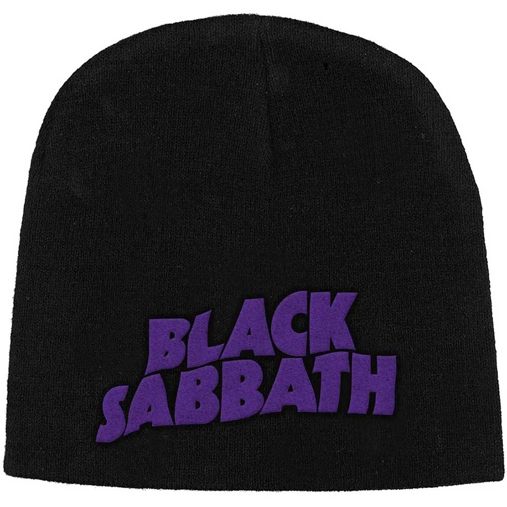 Black Sabbath Purple Logo [Hat] - Rock Band Apparel