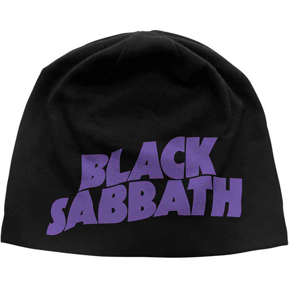 Black Sabbath Purple Logo JD Print [Hat] - Rock Band Apparel