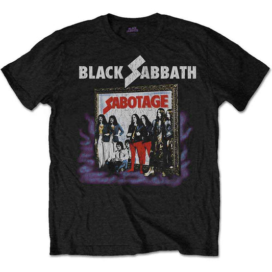 Black Sabbath Sabotage Vintage [T-Shirt] - Rock Band Apparel