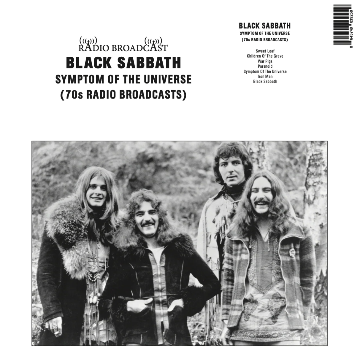 Black Sabbath - Symptom Of The Universe (70s Radio Broadcast) [Import] [Vinyl]