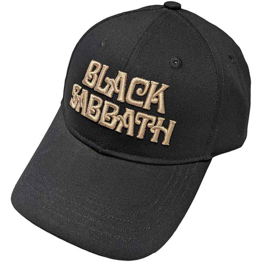 Black Sabbath Text Logo [Hat] - Rock Band Apparel