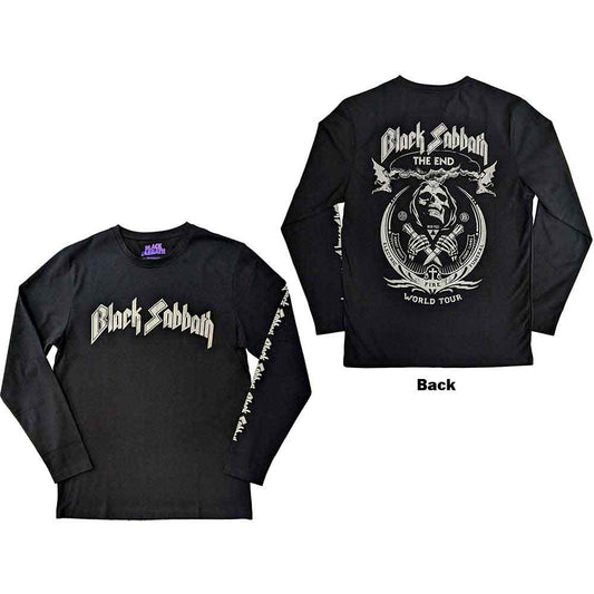 Black Sabbath The End Mushroom Cloud [T-Shirt] Black