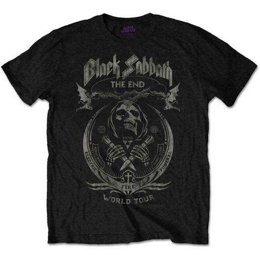 Black Sabbath The End Mushroom Cloud [T-Shirt] - Rock Band Apparel