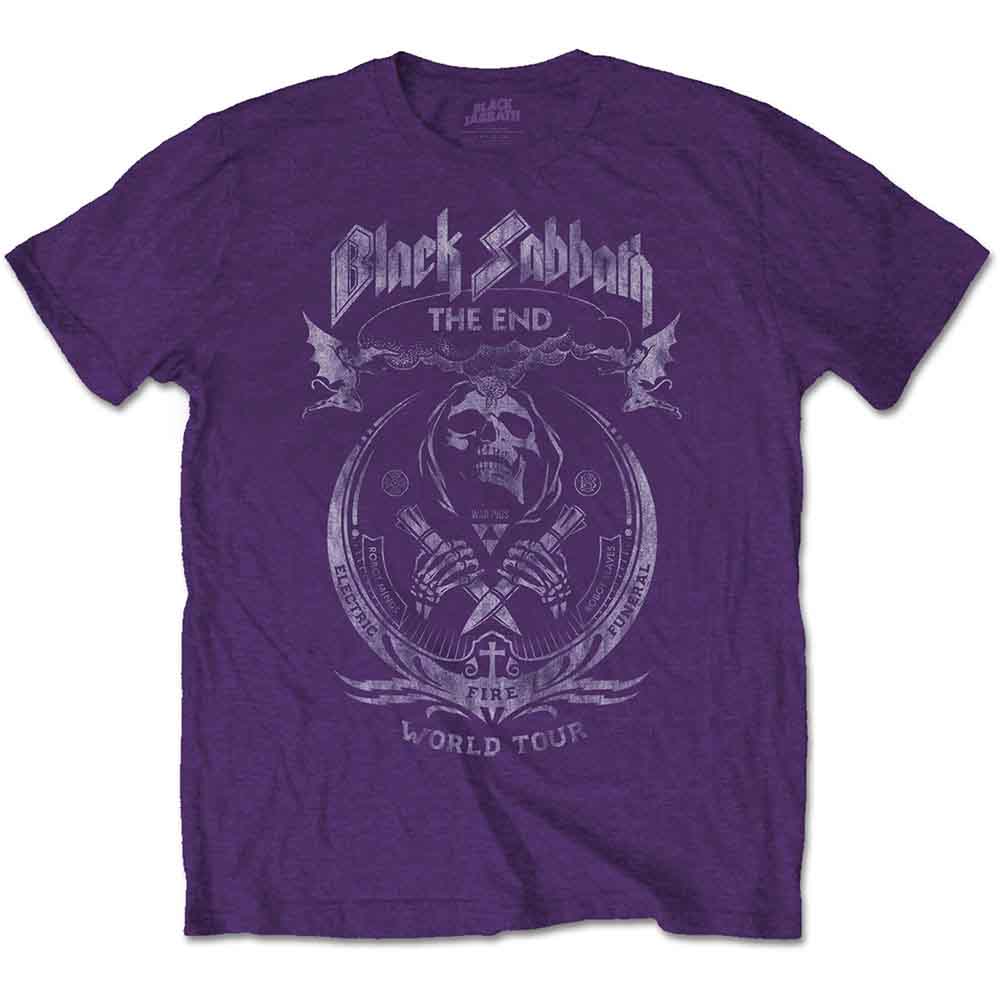 Black Sabbath The End Mushroom Cloud [T-Shirt] - Rock Band Apparel