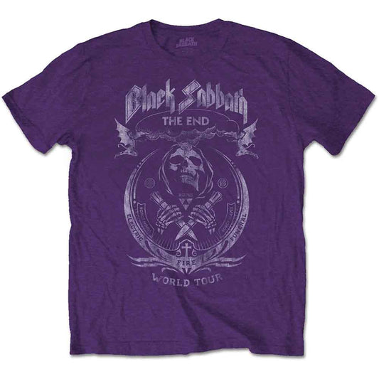 Black Sabbath The End Mushroom Cloud [T-Shirt] - Rock Band Apparel