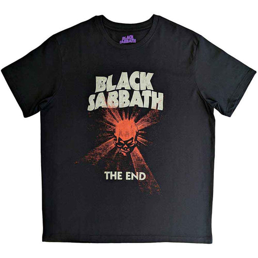 Black Sabbath The End Skull Shine [T-Shirt] - Rock Band Apparel