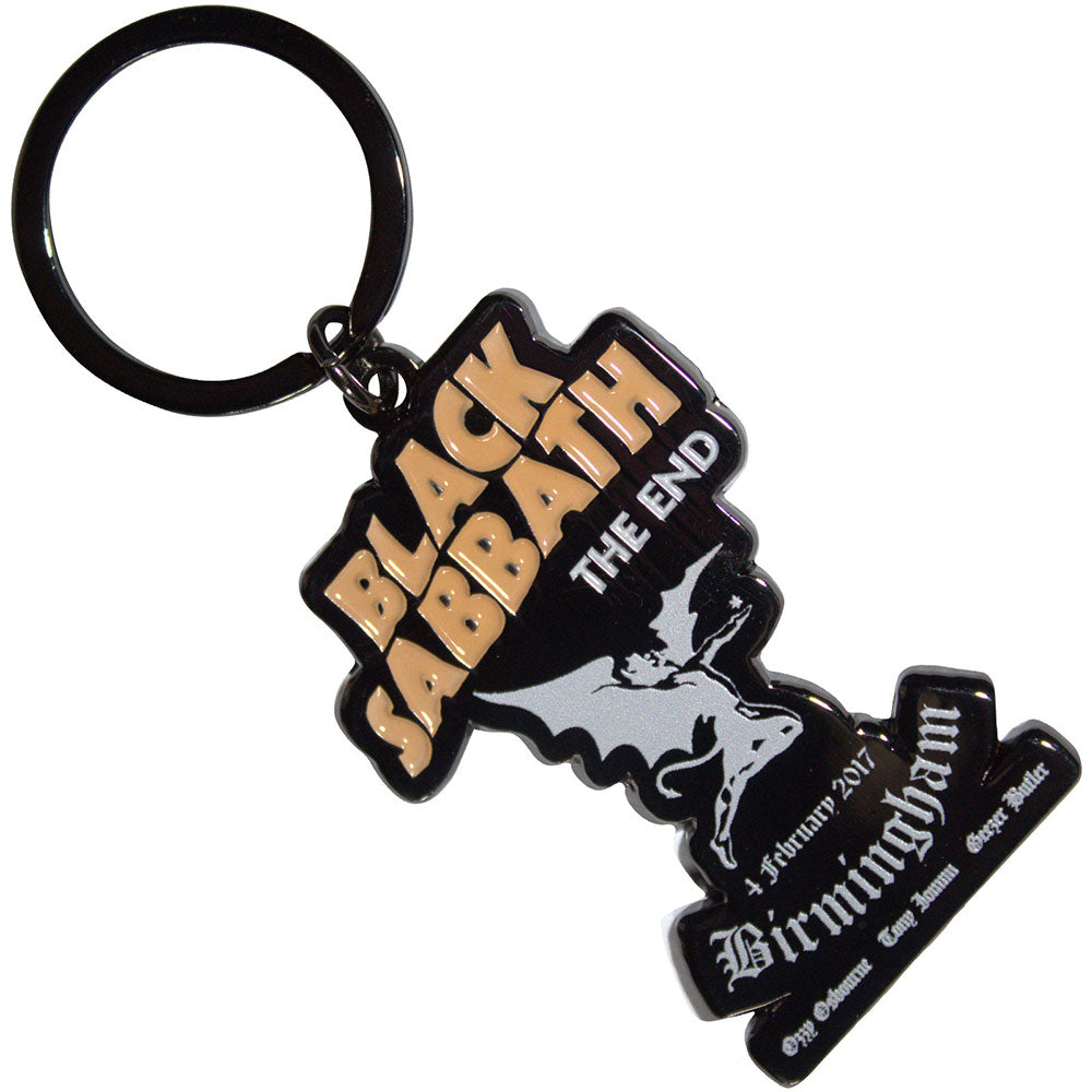 Black Sabbath The End [Keychain] - Rock Band Apparel