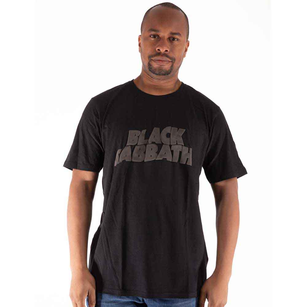 Black Sabbath Wavy Logo [] Black