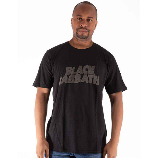 Black Sabbath Wavy Logo [] Black
