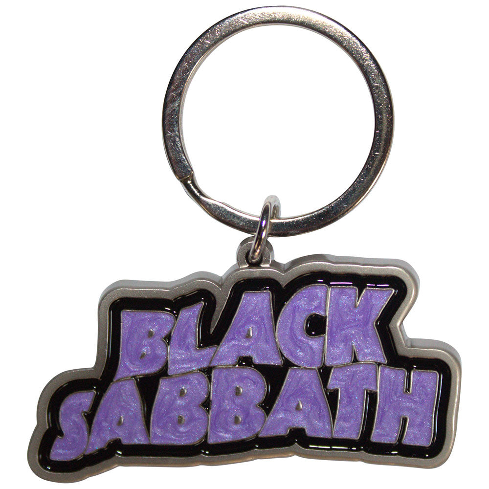 Black Sabbath Wavy Logo Bordered []