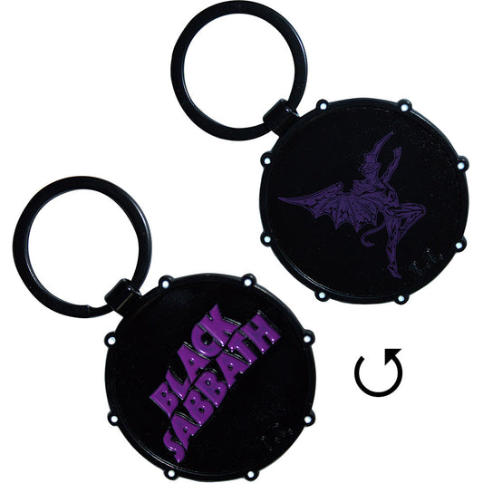 Black Sabbath Wavy Logo & Daemon Drum []