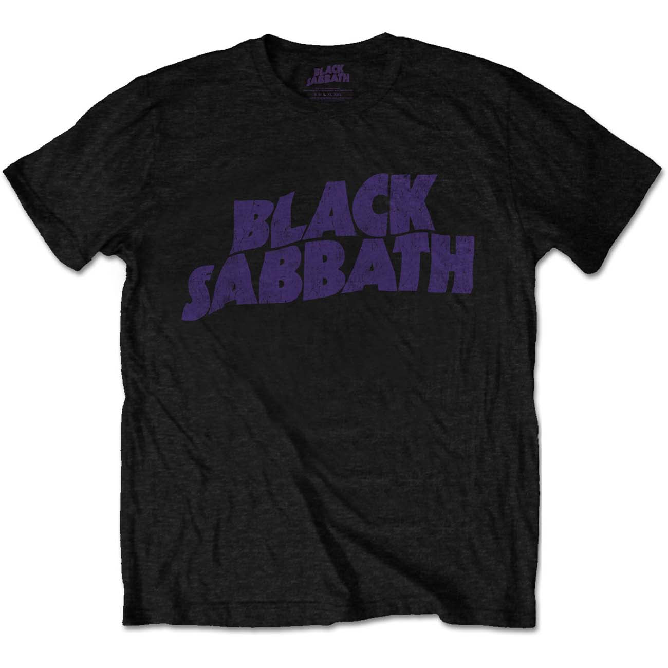 Black Sabbath Wavy Logo Vintage [T-Shirt] - Rock Band Apparel