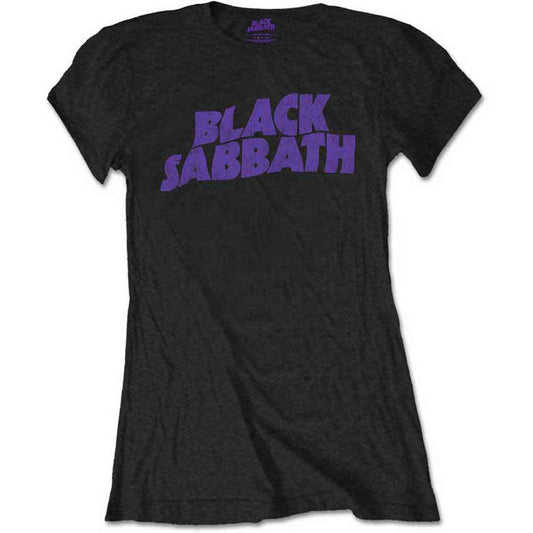 Black Sabbath Wavy Logo Vintage [T-Shirt] - Rock Band Apparel