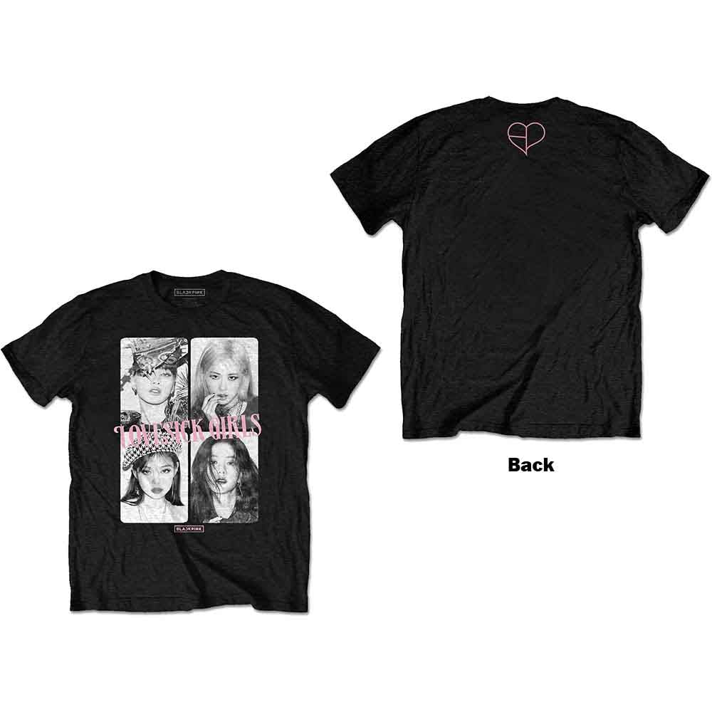 BLACKPINK Love Sick [T-Shirt] Black
