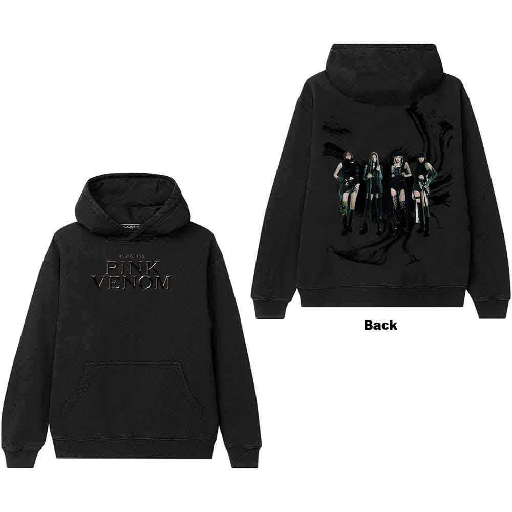 BLACKPINK Pink Venom Oil Stroke [Sweatshirt] Black
