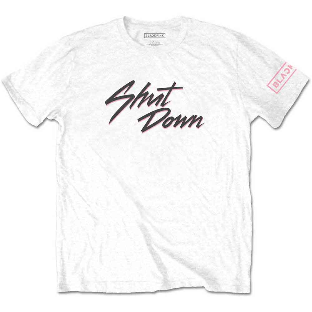 BLACKPINK Shut Down [T-Shirt] White