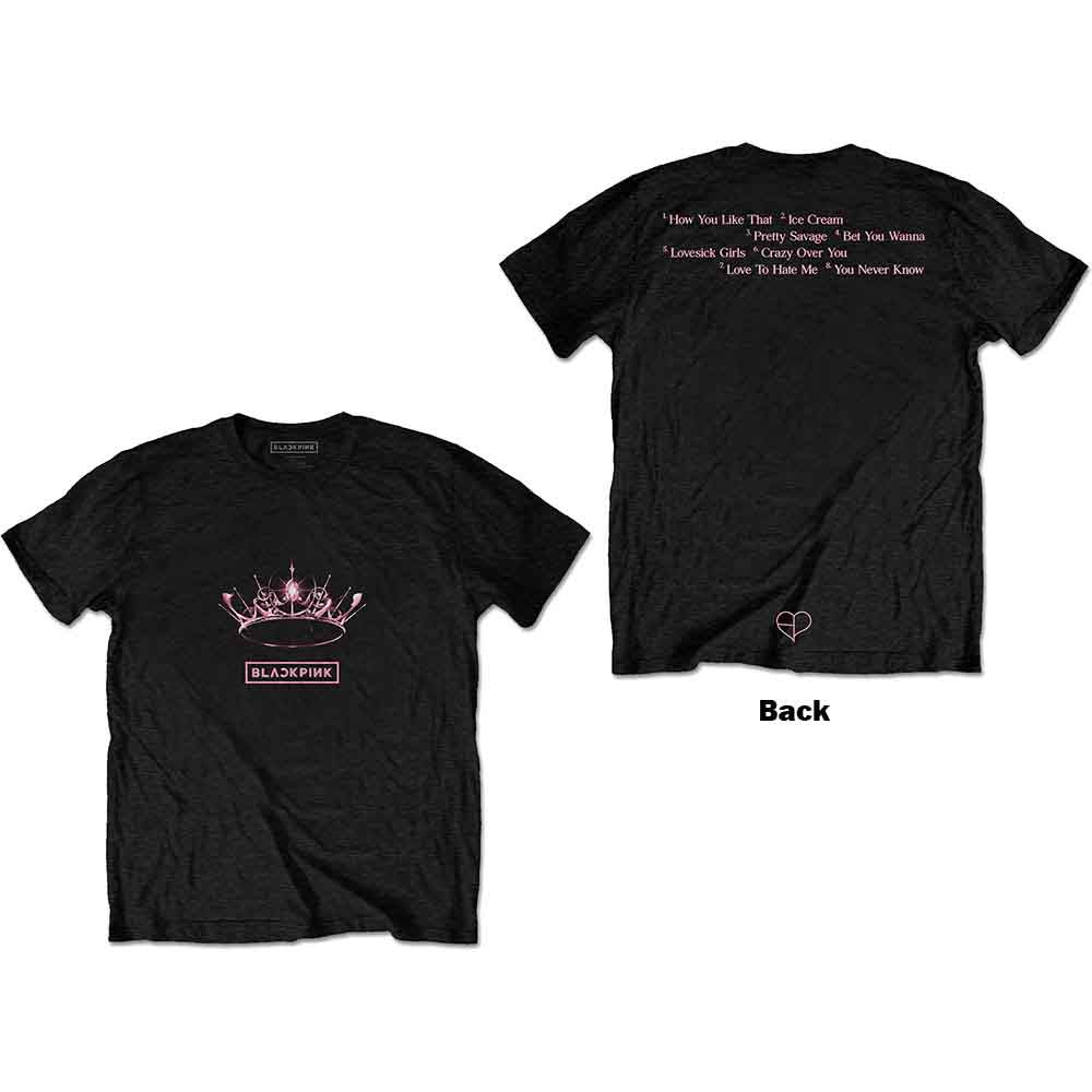 BLACKPINK The Album - Crown [T-Shirt] - Rock Band Apparel