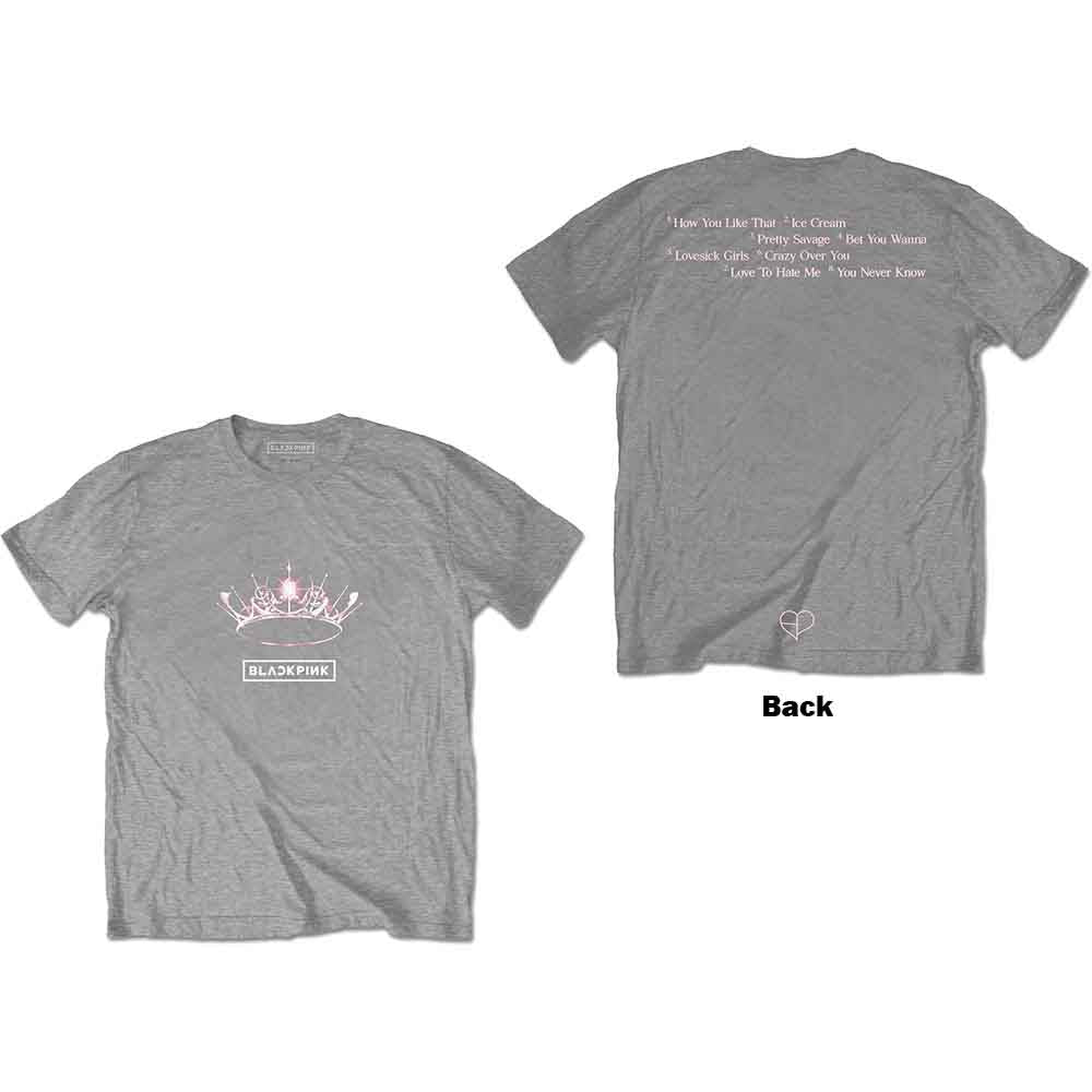 BLACKPINK The Album - Crown [T-Shirt] - Rock Band Apparel