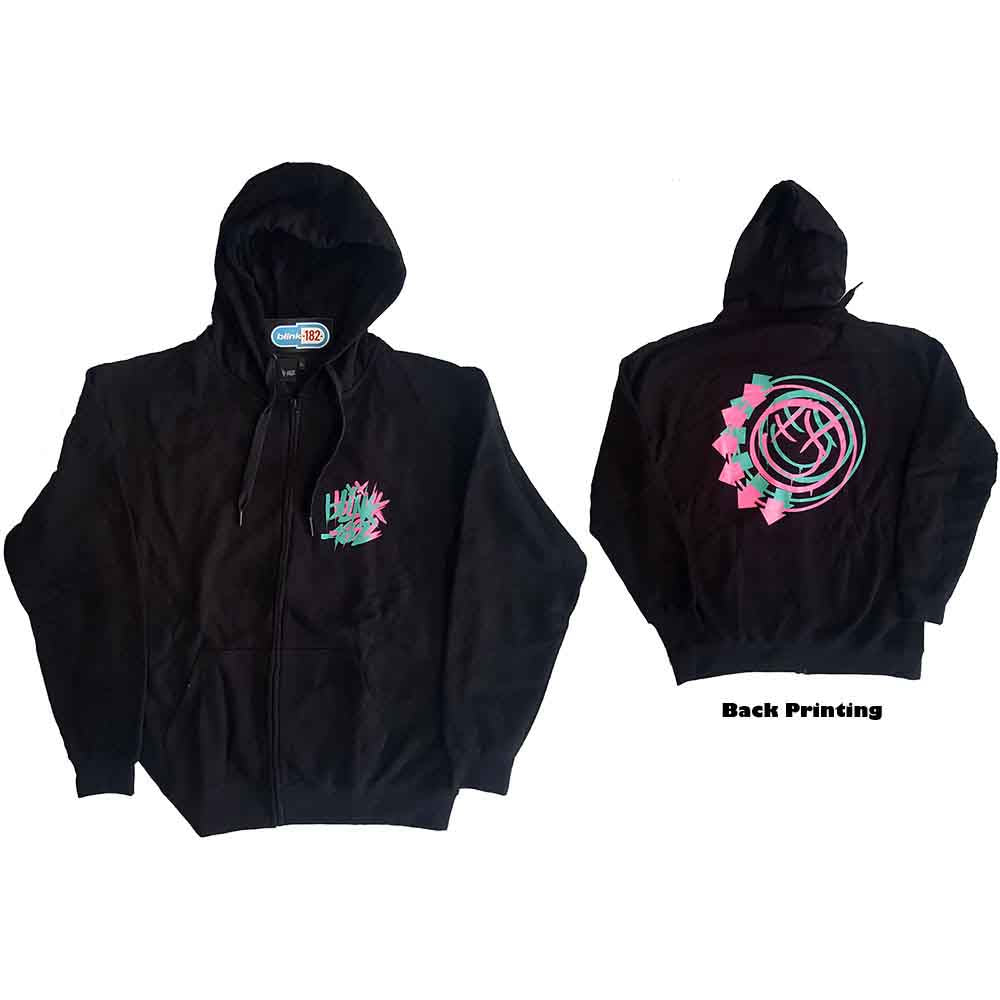 Blink-182 Double Six Arrow Smile [Sweatshirt] - Rock Band Apparel