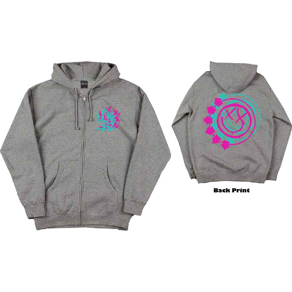 Blink-182 Double Six Arrow Smile [Sweatshirt] - Rock Band Apparel