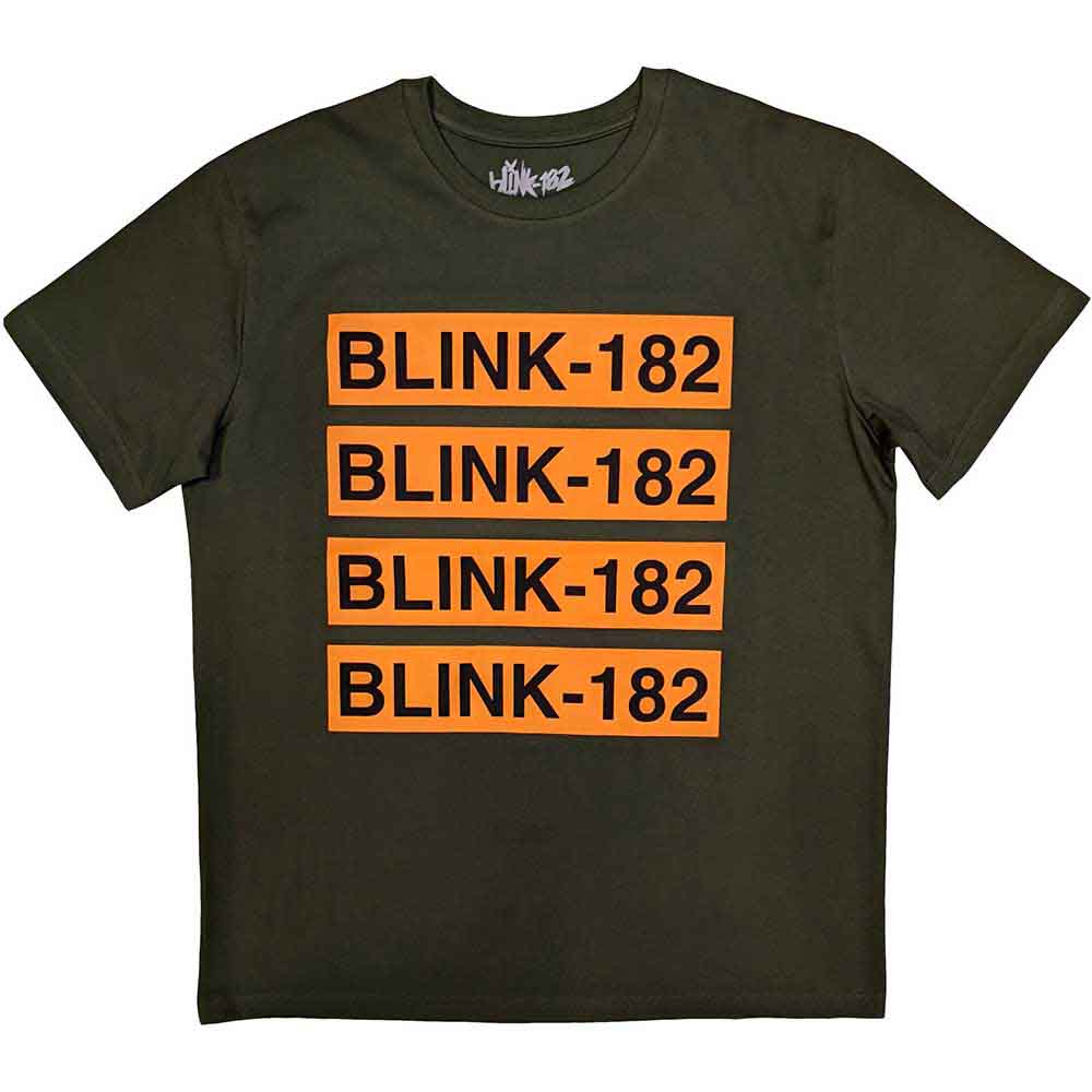 Blink-182 Log Repeat [T-Shirt] - Rock Band Apparel