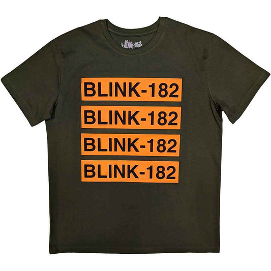Blink-182 Log Repeat [T-Shirt] - Rock Band Apparel