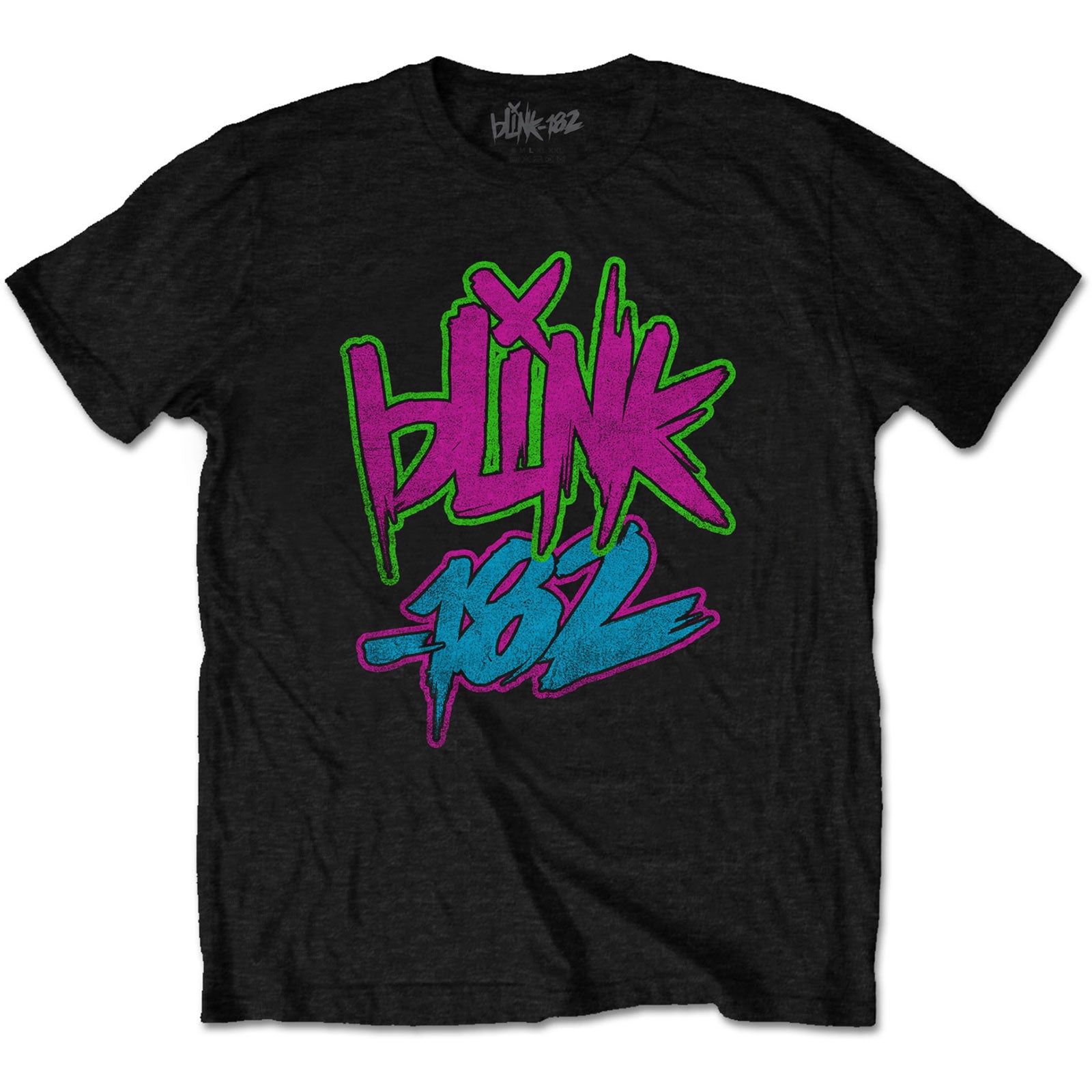Blink-182 Neon Logo [T-Shirt] black
