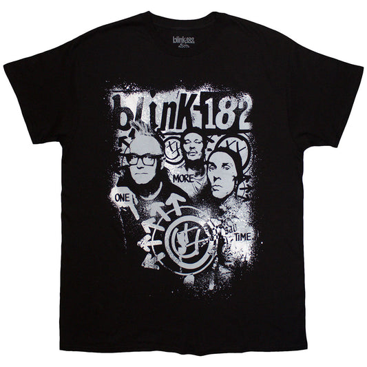 Blink-182 One More Time Spray Paint [] Black