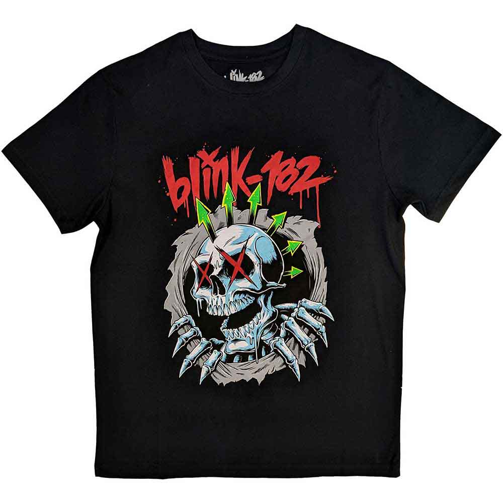 Blink-182 Six Arrow Skull [T-Shirt] - Rock Band Apparel