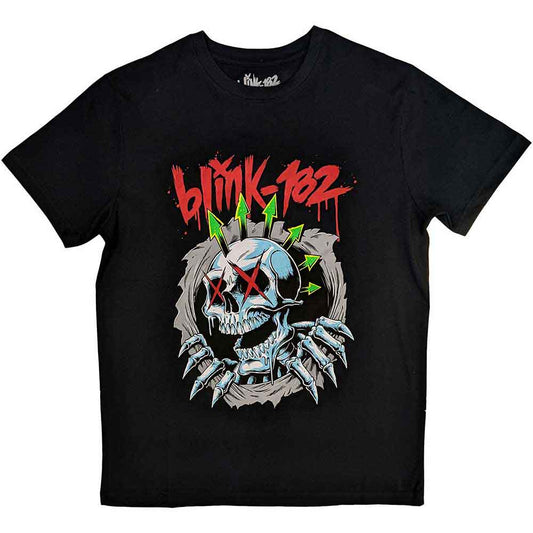 Blink-182 Six Arrow Skull [T-Shirt] - Rock Band Apparel