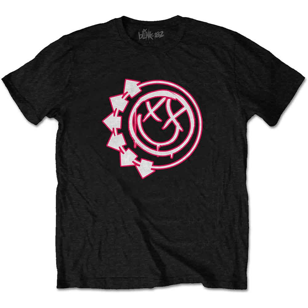 Blink-182 Six Arrow Smile [T-Shirt] Black