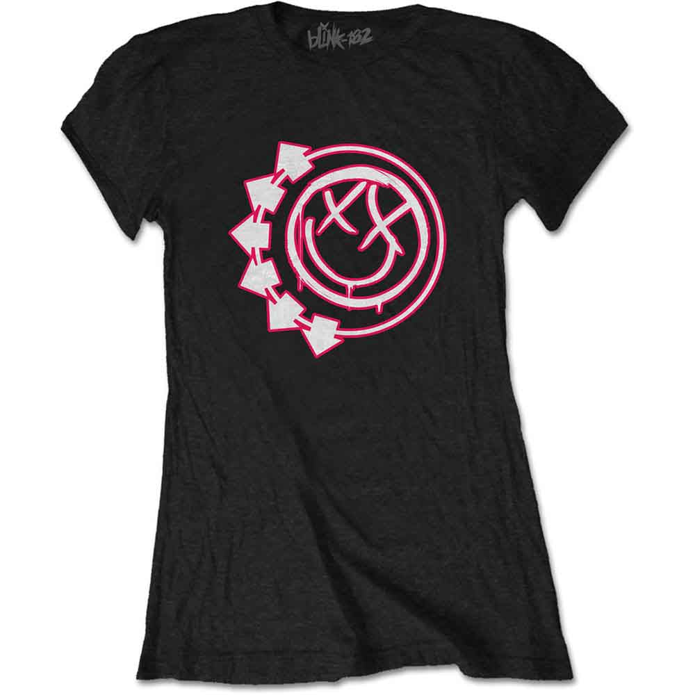 Blink-182 Six Arrow Smile [T-Shirt] Black