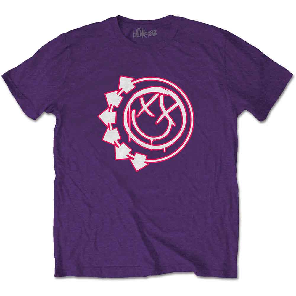Blink-182 Six Arrow Smile [T-Shirt] Purple