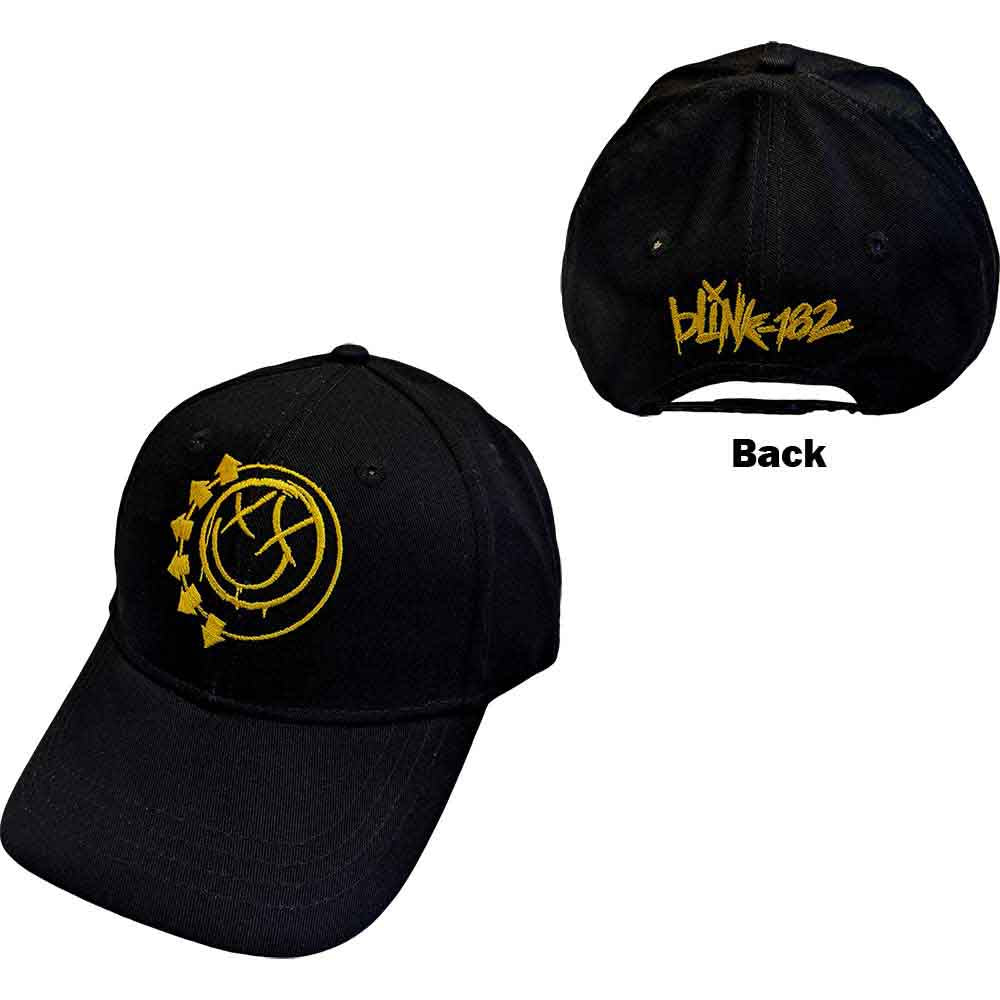 Blink-182 Yellow Six Arrow Smile [Hat] - Rock Band Apparel